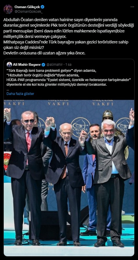 Osman Gökçek'ten CHP'li Ali Mahir Başarır'a sert tepki!